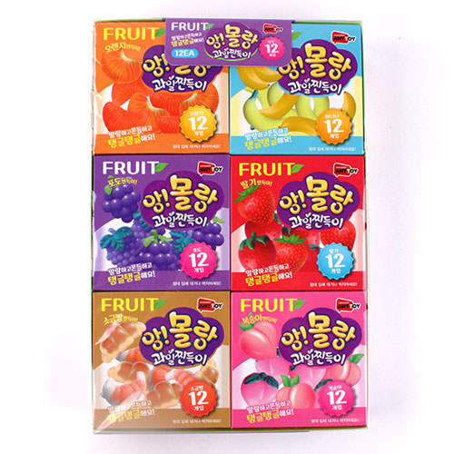 272B] 3000 앙! 몰랑 과일 찐득이 문구도매