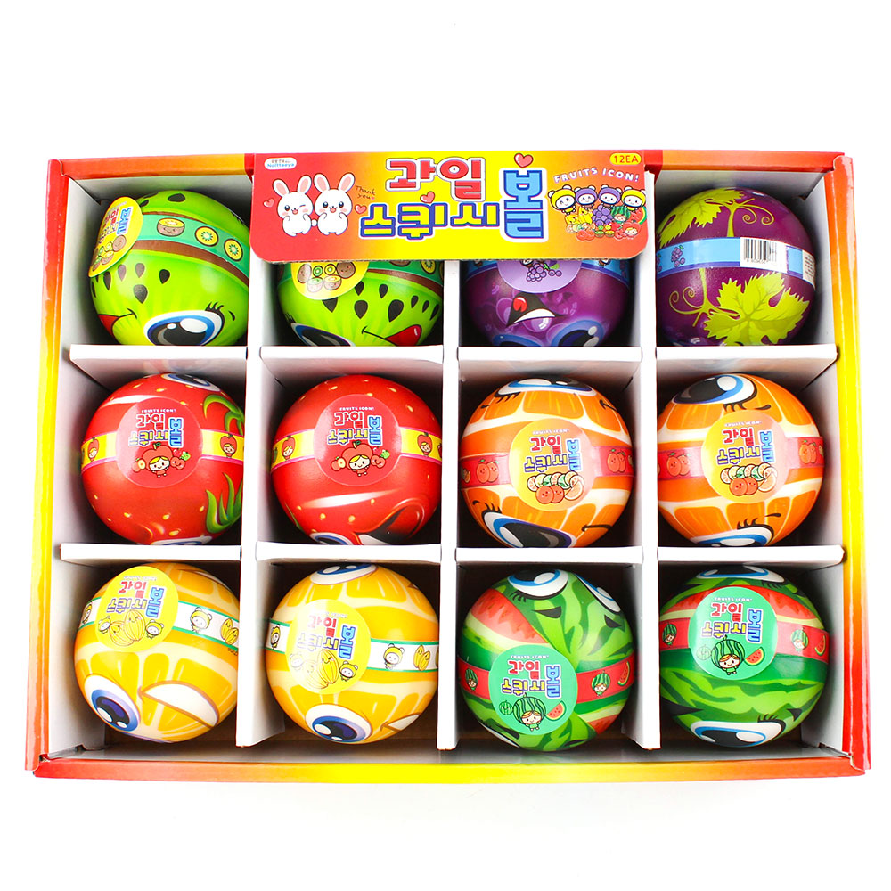 261A] 1000 과일 스퀴시 볼