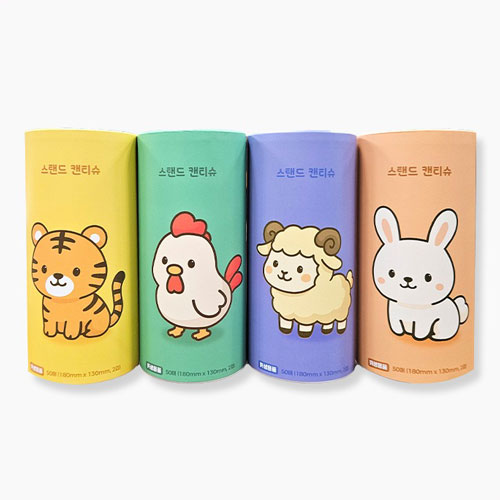 313C]  스탠드 캔티슈 50매 문구도매